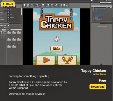 Tappy Chicken - Un clone de Flappy Birds en Unreal Engine 4 - Android ...